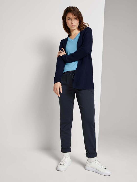 Shirt mit Bio-Baumwolle - Frauen - Clear Light Blue Shirt mit Bio-Baumwolle - Frauen - Clear Light Blue - 3 - TOM TAILOR