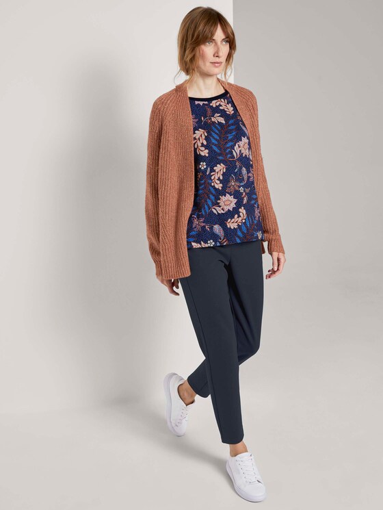 Sweatshirt mit Blumenmuster - Frauen - navy floral design Sweatshirt mit Blumenmuster - Frauen - navy floral design - 3 - TOM TAILOR