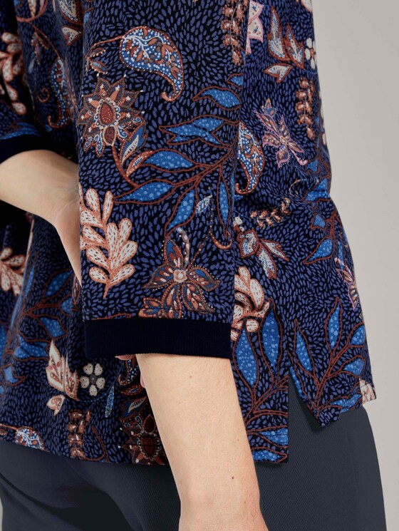Sweatshirt mit Blumenmuster - Frauen - navy floral design Sweatshirt mit Blumenmuster - Frauen - navy floral design - 9 - TOM TAILOR