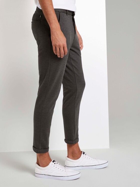 Slim Chinohose aus Jersey - Männer - anthra melange pique Slim Chinohose aus Jersey - Männer - anthra melange pique - 11 - TOM TAILOR Denim