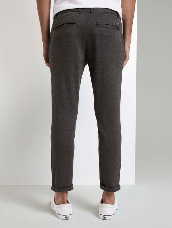 Slim Chinohose aus Jersey - Männer - anthra melange pique Slim Chinohose aus Jersey - Männer - anthra melange pique - 2 - TOM TAILOR Denim