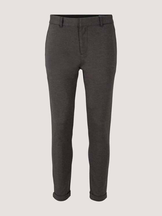 Slim Chinohose aus Jersey - Männer - anthra melange pique Slim Chinohose aus Jersey - Männer - anthra melange pique - 7 - TOM TAILOR Denim