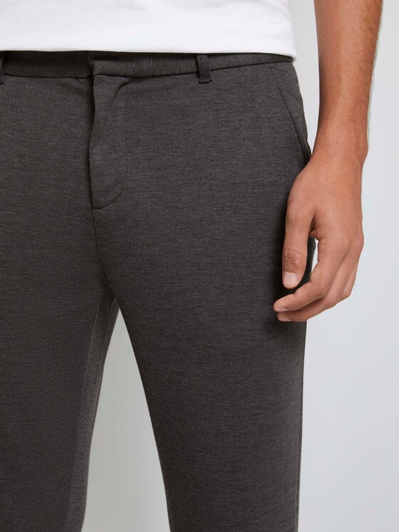 Slim Chinohose aus Jersey - Männer - anthra melange pique Slim Chinohose aus Jersey - Männer - anthra melange pique - 9 - TOM TAILOR Denim