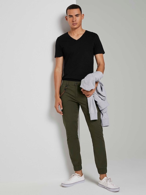 Cargohose im Joggerfit - Männer - Woodland Green Cargohose im Joggerfit - Männer - Woodland Green - 3 - TOM TAILOR Denim