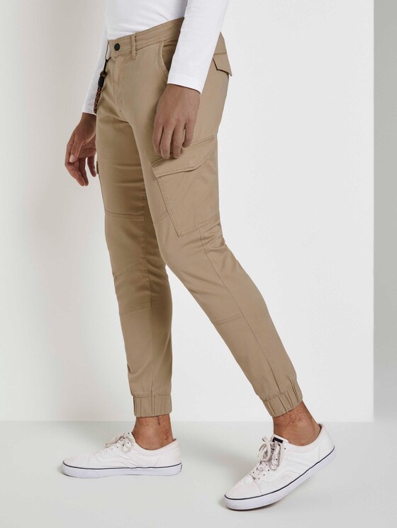 Cargo broek in jogger fit - Mannen - Smoked Beige Cargo broek in jogger fit - Mannen - Smoked Beige - 11 - TOM TAILOR Denim