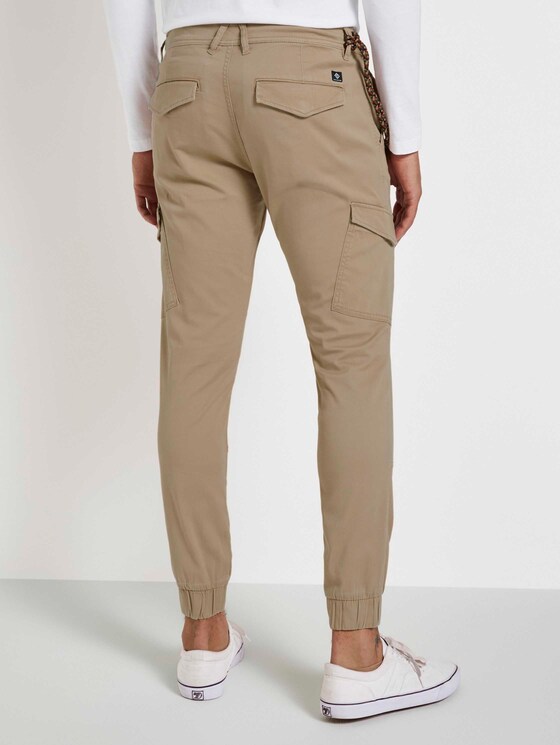Cargo broek in jogger fit - Mannen - Smoked Beige Cargo broek in jogger fit - Mannen - Smoked Beige - 2 - TOM TAILOR Denim