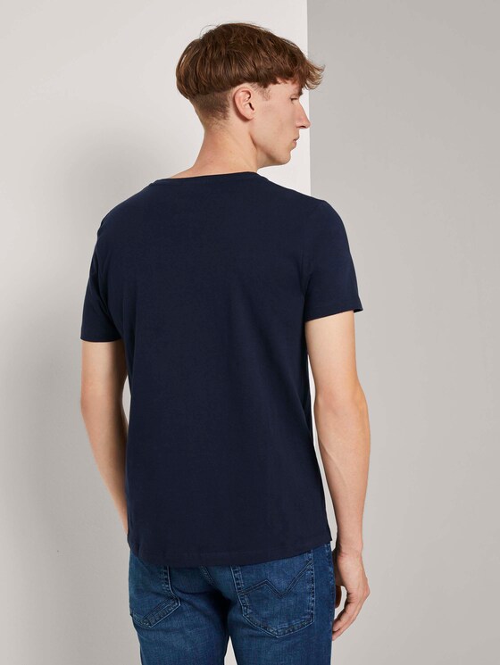 T-Shirt mit Camouflage-Print - Männer - Sky Captain Blue T-Shirt mit Camouflage-Print - Männer - Sky Captain Blue - 2 - TOM TAILOR Denim