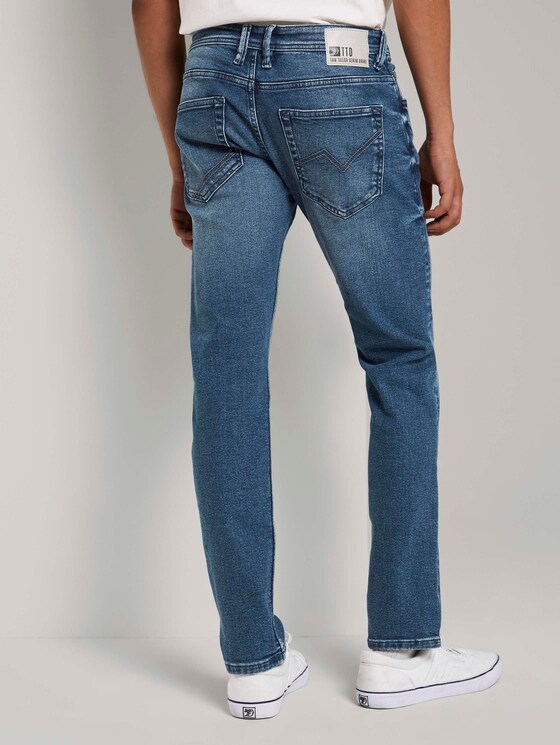 Piers Slim Stretch Jeans - Männer - Used Light Stone Blue Denim Piers Slim Stretch Jeans - Männer - Used Light Stone Blue Denim - 2 - TOM TAILOR Denim