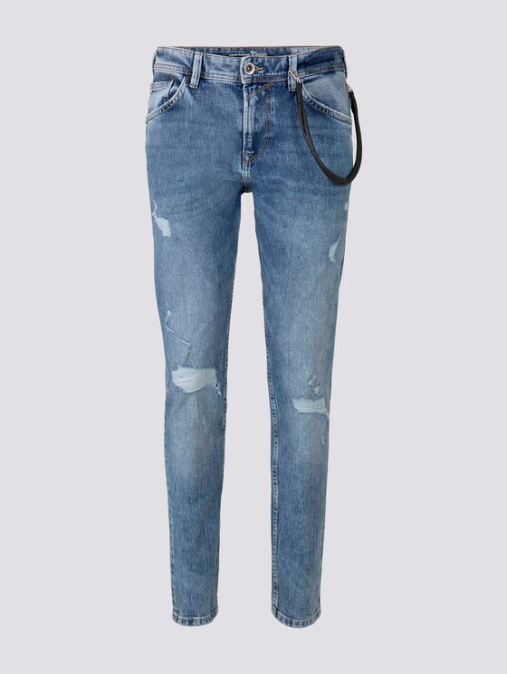 Conroy Tapered Jeans - Männer - Destroyed Light Stone Blue Den Conroy Tapered Jeans - Männer - Destroyed Light Stone Blue Den - 7 - TOM TAILOR Denim