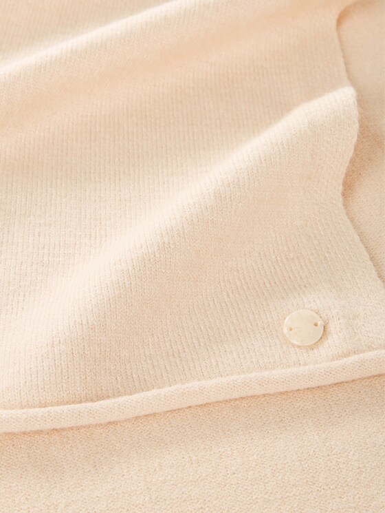 Soft knitted scarf - Women - smooth light sand Soft knitted scarf - Women - smooth light sand - 9 - Tom Tailor E-Shop Kollektion