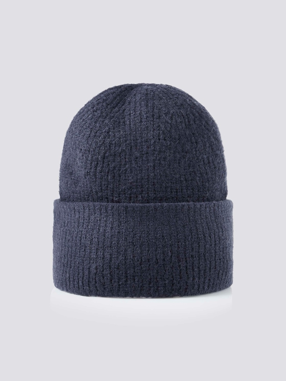 Beanie in Ripp-Optik - Frauen - Sky Captain Blue Beanie in Ripp-Optik - Frauen - Sky Captain Blue - 7 - TOM TAILOR