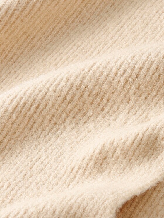 Schal in Ripp-Optik - Frauen - warm sand melange Schal in Ripp-Optik - Frauen - warm sand melange - 9 - TOM TAILOR