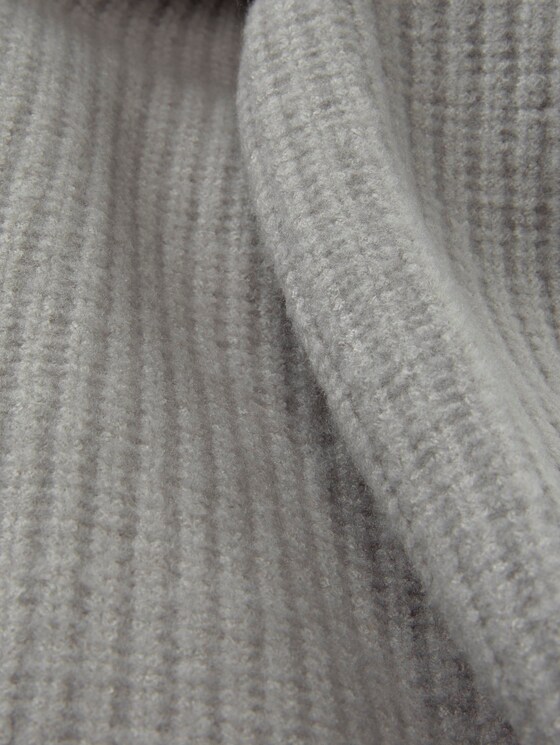 Gebreide lus sjaal - Vrouwen - Silver Grey Melange Gebreide lus sjaal - Vrouwen - Silver Grey Melange - 9 - TOM TAILOR