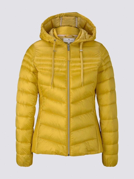 Lightweight Steppjacke mit Kapuze - Frauen - california sand yellow Lightweight Steppjacke mit Kapuze - Frauen - california sand yellow - 7 - TOM TAILOR