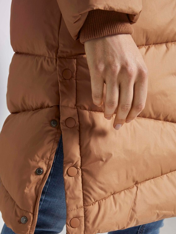 Maxi Puffermantel - Frauen - light chestnut Maxi Puffermantel - Frauen - light chestnut - 10 - TOM TAILOR