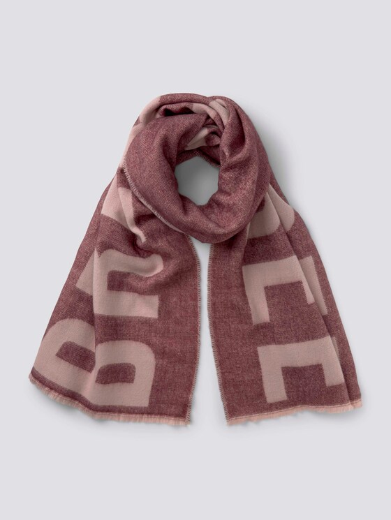 Schal mit großem Schriftzug - Frauen - Gipsy Purple Schal mit großem Schriftzug - Frauen - Gipsy Purple - 7 - TOM TAILOR