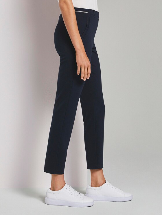 Mia Slim Hose aus Jersey - Frauen - Sky Captain Blue Mia Slim Hose aus Jersey - Frauen - Sky Captain Blue - 11 - TOM TAILOR