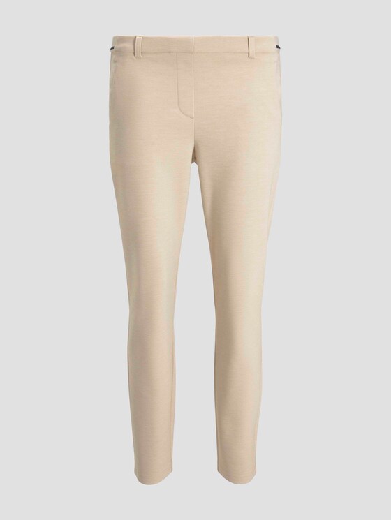 Mia Slim Hose aus Jersey - Frauen - cloud grey melange Mia Slim Hose aus Jersey - Frauen - cloud grey melange - 7 - TOM TAILOR