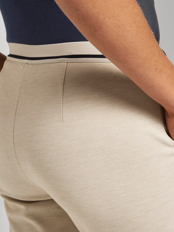 Mia Slim Hose aus Jersey - Frauen - cloud grey melange Mia Slim Hose aus Jersey - Frauen - cloud grey melange - 9 - TOM TAILOR