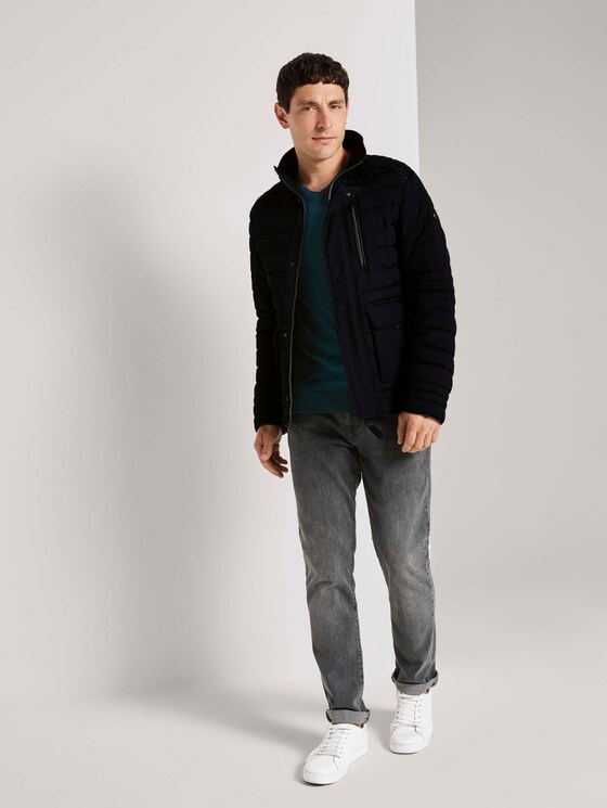 Gesteppte Blousonjacke - Männer - Black Gesteppte Blousonjacke - Männer - Black - 3 - TOM TAILOR