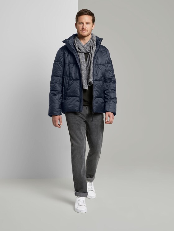Puffer jas met hoodie - Mannen - Sky Captain Blue Puffer jas met hoodie - Mannen - Sky Captain Blue - 3 - TOM TAILOR