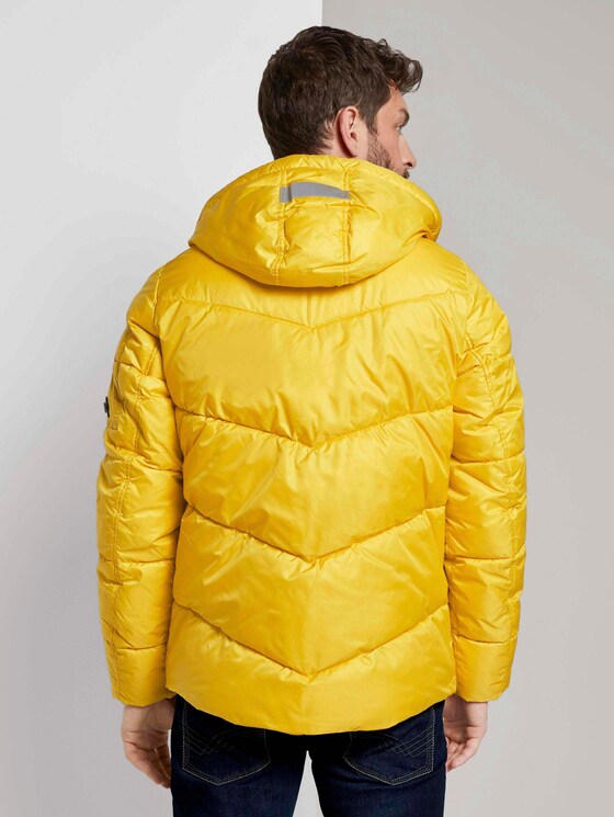 Pufferjacke mit Kapuze - Männer - Californian Yellow Pufferjacke mit Kapuze - Männer - Californian Yellow - 2 - TOM TAILOR