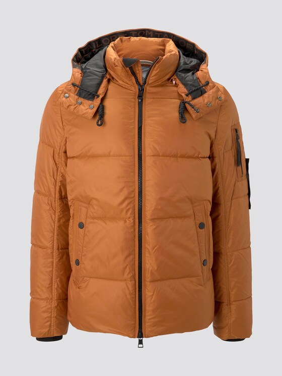 Pufferjacke mit Kapuze - Männer - Spicy Pumpkin Orange Pufferjacke mit Kapuze - Männer - Spicy Pumpkin Orange - 7 - TOM TAILOR