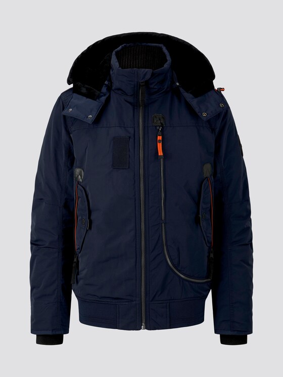 Blousonjacke mit Reißverschlussdetails - Männer - Sky Captain Blue Blousonjacke mit Reißverschlussdetails - Männer - Sky Captain Blue - 7 - TOM TAILOR