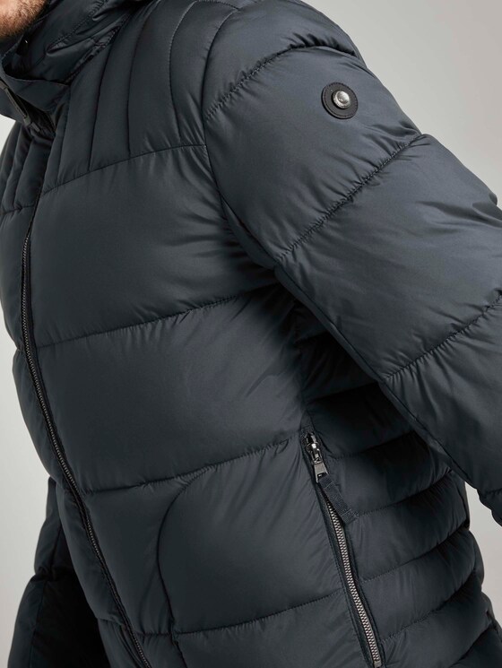 Pufferjacke mit Kapuze - Männer - Dark Gable Green Pufferjacke mit Kapuze - Männer - Dark Gable Green - 10 - TOM TAILOR