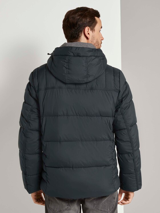 Pufferjacke mit Kapuze - Männer - Dark Gable Green Pufferjacke mit Kapuze - Männer - Dark Gable Green - 2 - TOM TAILOR