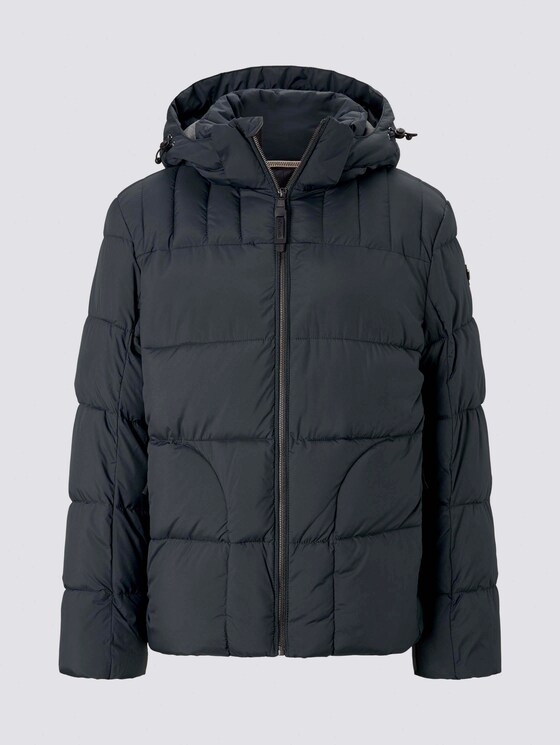 Pufferjacke mit Kapuze - Männer - Dark Gable Green Pufferjacke mit Kapuze - Männer - Dark Gable Green - 7 - TOM TAILOR