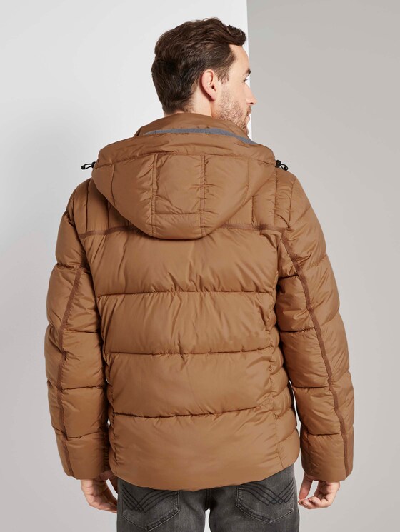 Pufferjacke mit Kapuze - Männer - Toasted Coconut Pufferjacke mit Kapuze - Männer - Toasted Coconut - 2 - TOM TAILOR
