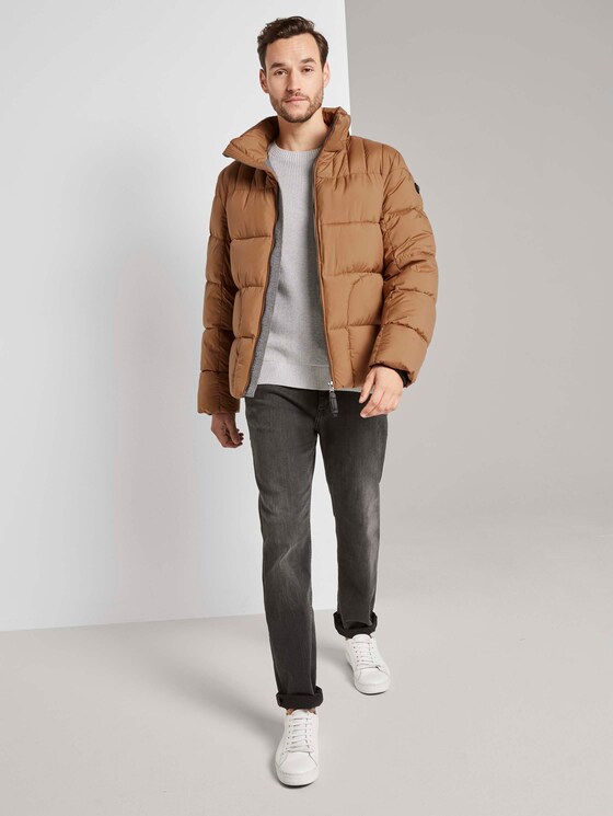 Pufferjacke mit Kapuze - Männer - Toasted Coconut Pufferjacke mit Kapuze - Männer - Toasted Coconut - 3 - TOM TAILOR