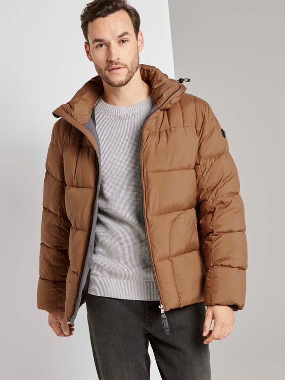 Pufferjacke mit Kapuze - Männer - Toasted Coconut Pufferjacke mit Kapuze - Männer - Toasted Coconut - 5 - TOM TAILOR