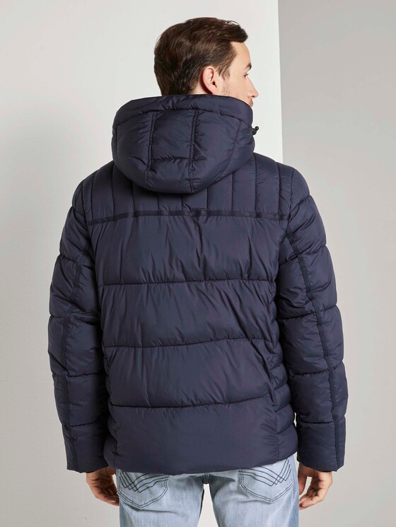 Puffer jas met hoodie - Mannen - Sky Captain Blue Puffer jas met hoodie - Mannen - Sky Captain Blue - 2 - TOM TAILOR