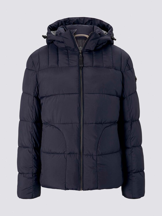 Puffer jas met hoodie - Mannen - Sky Captain Blue Puffer jas met hoodie - Mannen - Sky Captain Blue - 7 - TOM TAILOR