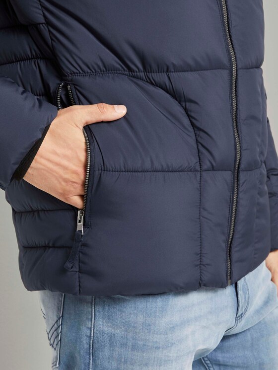 Puffer jas met hoodie - Mannen - Sky Captain Blue Puffer jas met hoodie - Mannen - Sky Captain Blue - 9 - TOM TAILOR