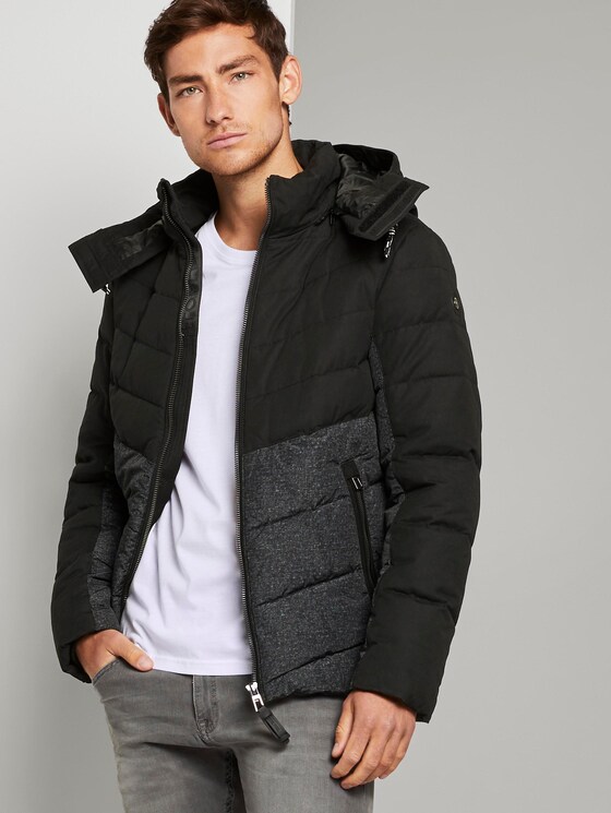 Basic Pufferjacke - Männer - anthracite Basic Pufferjacke - Männer - anthracite - 5 - TOM TAILOR
