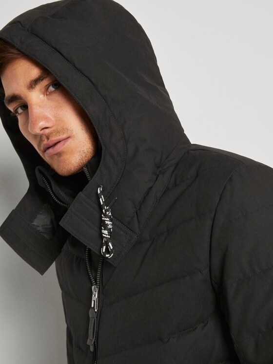 Basic Pufferjacke - Männer - Black uni Basic Pufferjacke - Männer - Black uni - 10 - TOM TAILOR