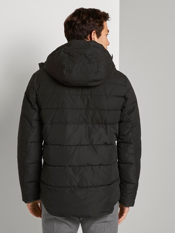 Basic Pufferjacke - Männer - Black uni Basic Pufferjacke - Männer - Black uni - 2 - TOM TAILOR