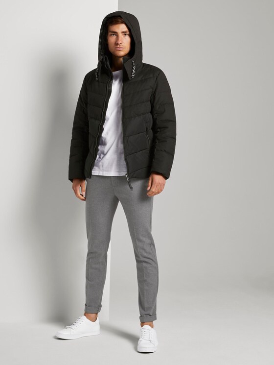 Basic Pufferjacke - Männer - Black uni Basic Pufferjacke - Männer - Black uni - 3 - TOM TAILOR