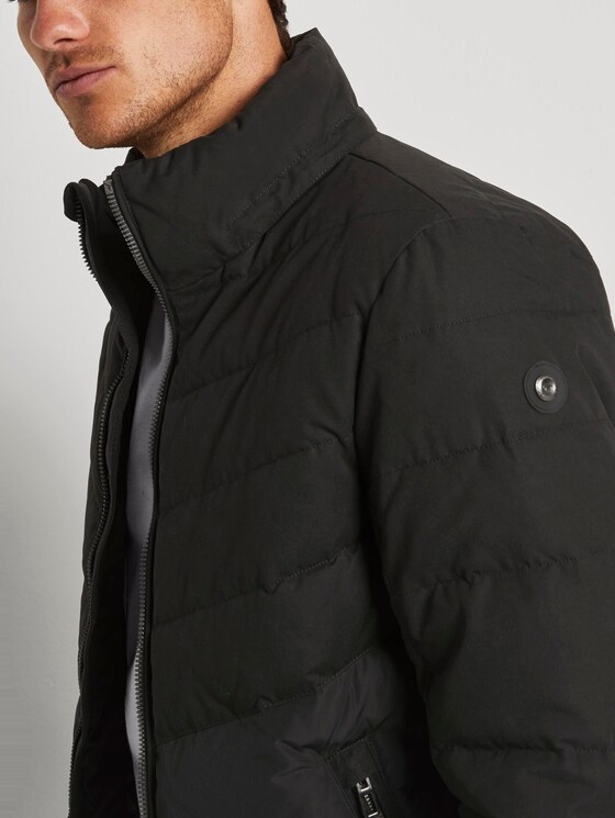 Basic Pufferjacke - Männer - Black uni Basic Pufferjacke - Männer - Black uni - 9 - TOM TAILOR