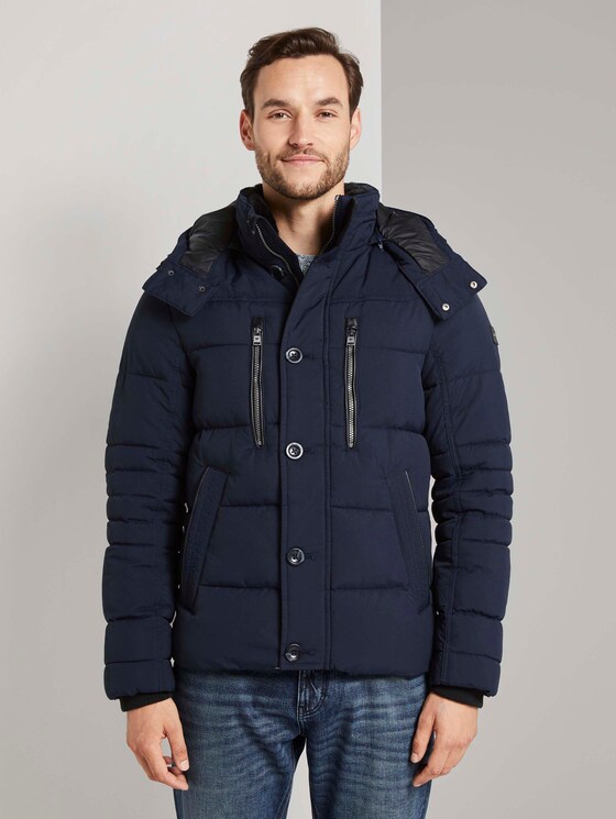 Pufferjacke mit Innenfutter - Männer - Sky Captain Blue Pufferjacke mit Innenfutter - Männer - Sky Captain Blue - 1 - TOM TAILOR