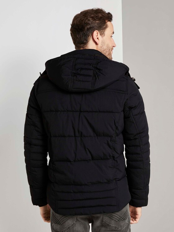 Pufferjacke mit Innenfutter - Männer - Black Pufferjacke mit Innenfutter - Männer - Black - 2 - TOM TAILOR