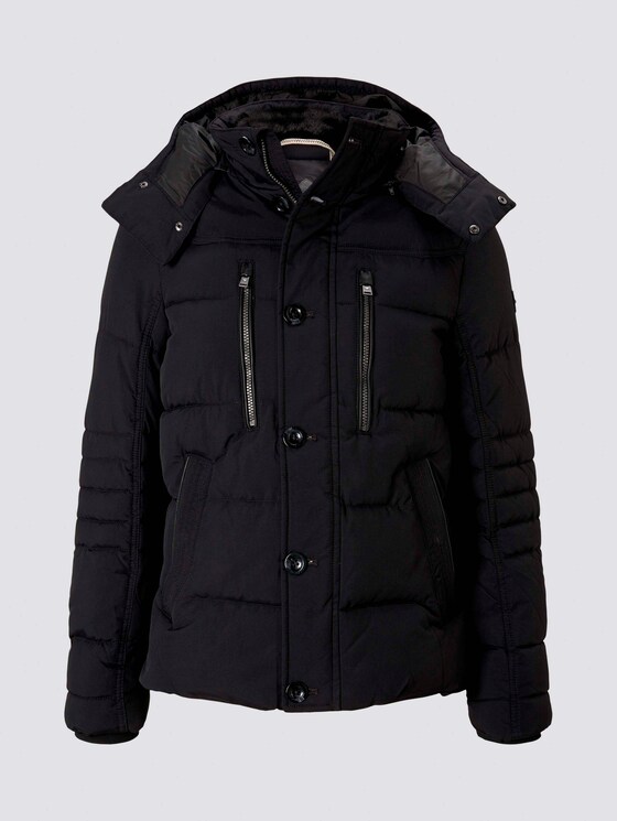 Pufferjacke mit Innenfutter - Männer - Black Pufferjacke mit Innenfutter - Männer - Black - 7 - TOM TAILOR