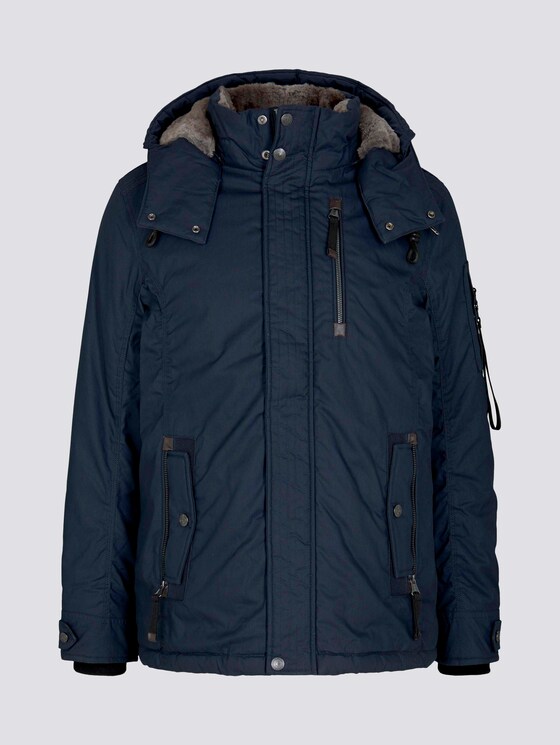 Moderne Winterjacke mit abnehmbarer Kapuze - Männer - Sky Captain Blue Moderne Winterjacke mit abnehmbarer Kapuze - Männer - Sky Captain Blue - 7 - TOM TAILOR