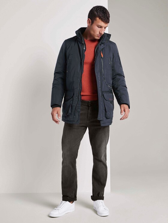 Winterparka mit Fellkapuze - Männer - Sky Captain Blue Winterparka mit Fellkapuze - Männer - Sky Captain Blue - 3 - TOM TAILOR