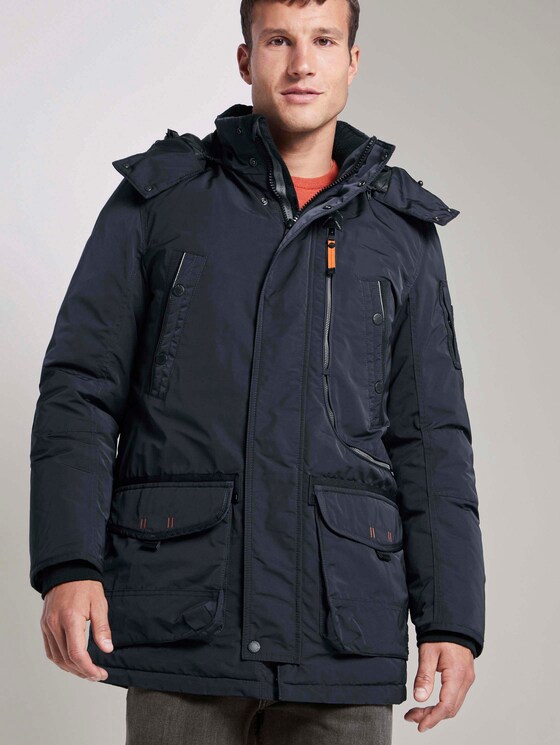 Winterparka mit Fellkapuze - Männer - Sky Captain Blue Winterparka mit Fellkapuze - Männer - Sky Captain Blue - 5 - TOM TAILOR