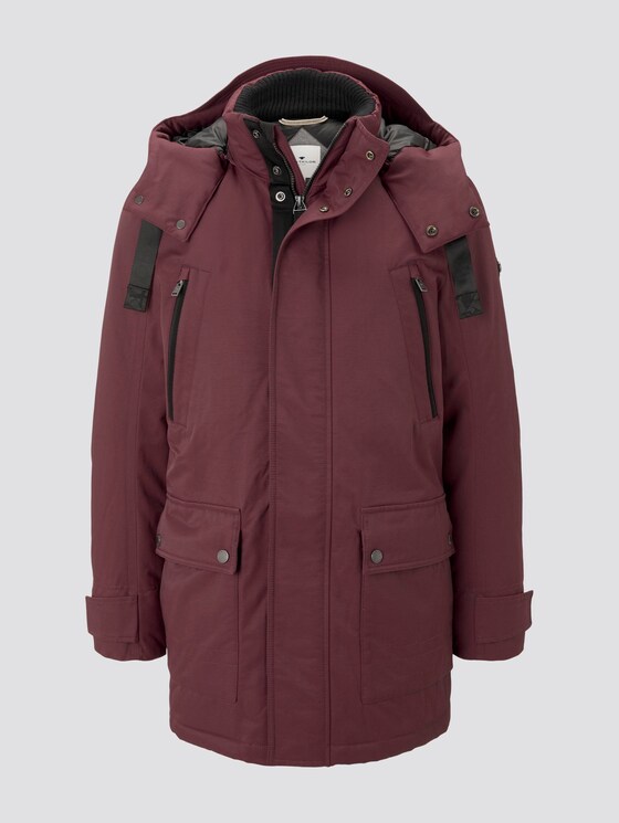 Lange Funktions-Winterjacke - Männer - Dusty Wildberry Red Lange Funktions-Winterjacke - Männer - Dusty Wildberry Red - 7 - TOM TAILOR