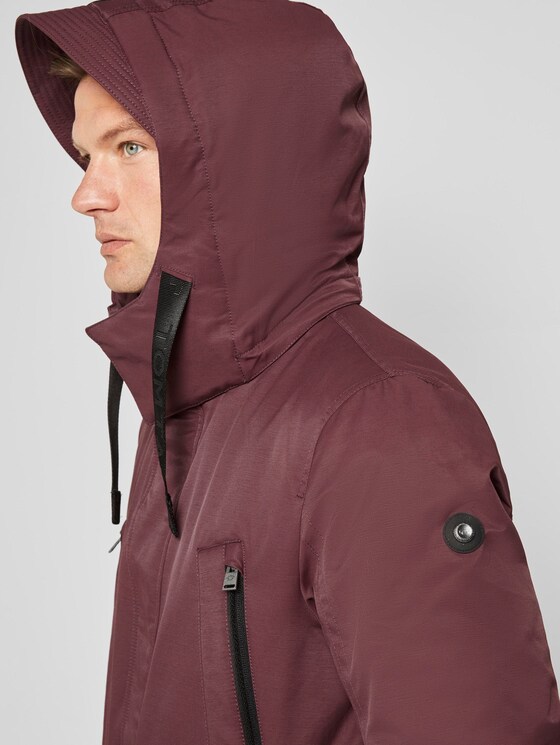 Lange Funktions-Winterjacke - Männer - Dusty Wildberry Red Lange Funktions-Winterjacke - Männer - Dusty Wildberry Red - 9 - TOM TAILOR